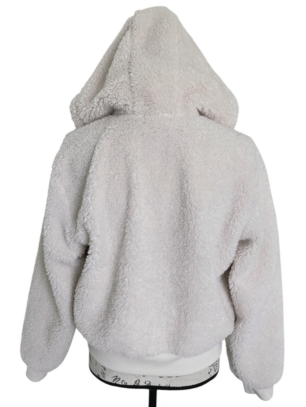 Beyond Yoga Adventure Faux Shearling Hoodie Sherpa Jacket XS Casual Athleisure - Picture 15 of 17